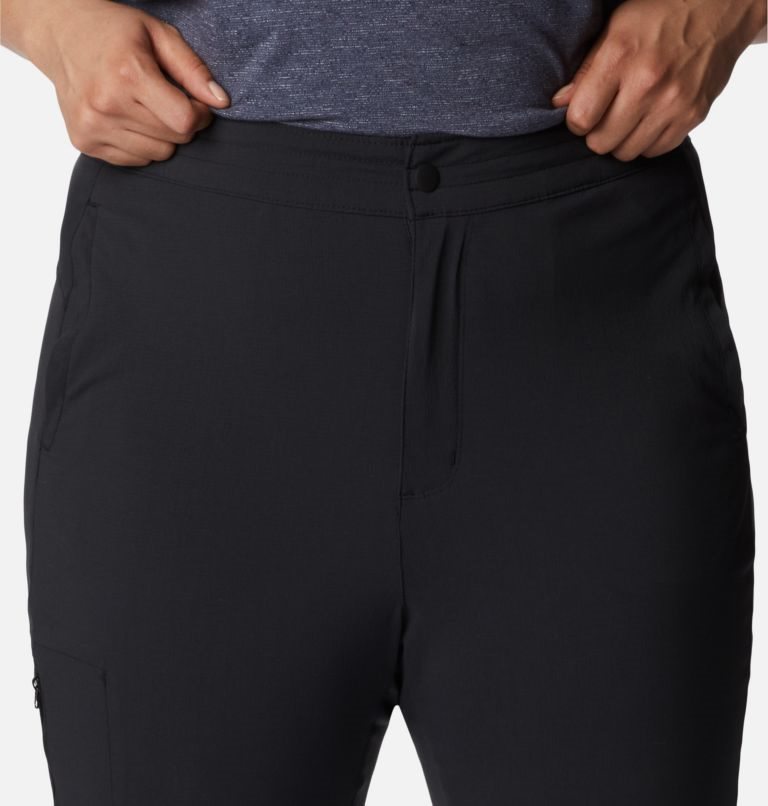 Women's Columbia On The Go Pants Black | Plus Size CA-T85CL